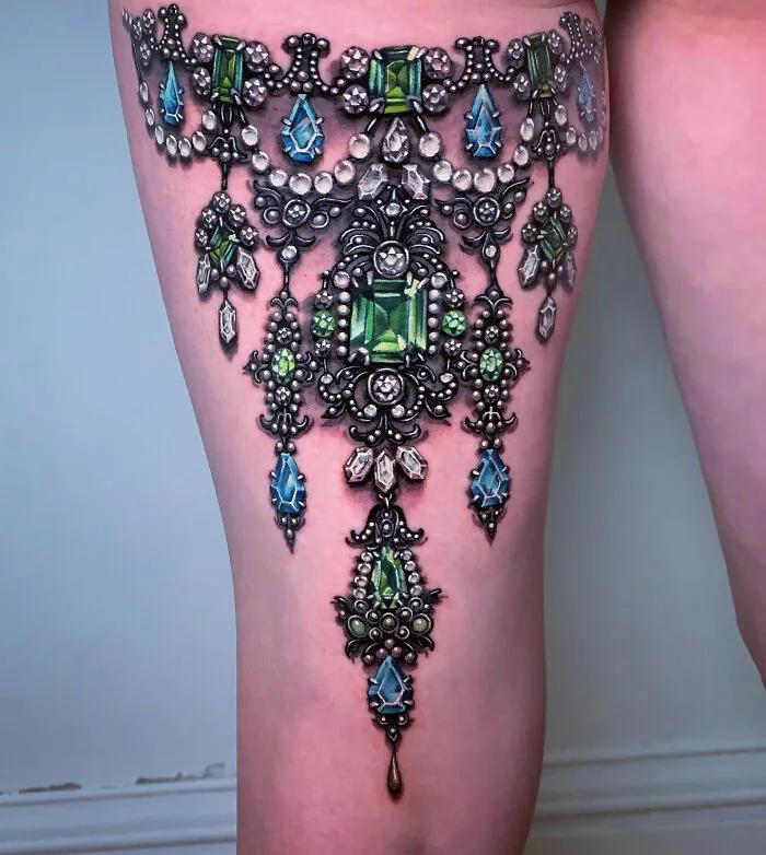 30 Tatuajes de joyería realizados por la famosa tatuadora Ryan Ashley