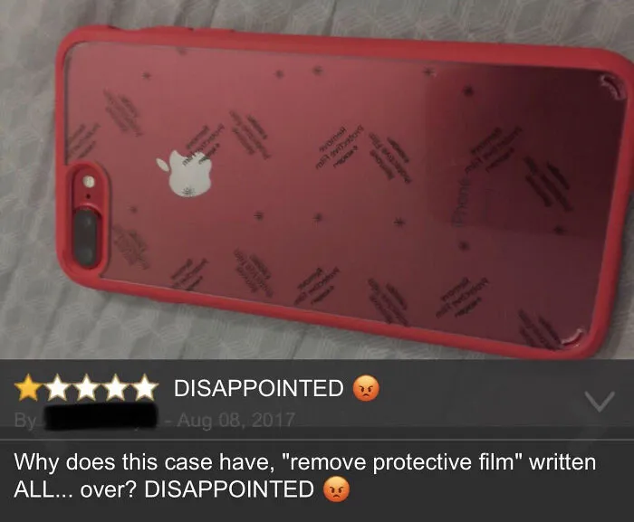 Disappointed