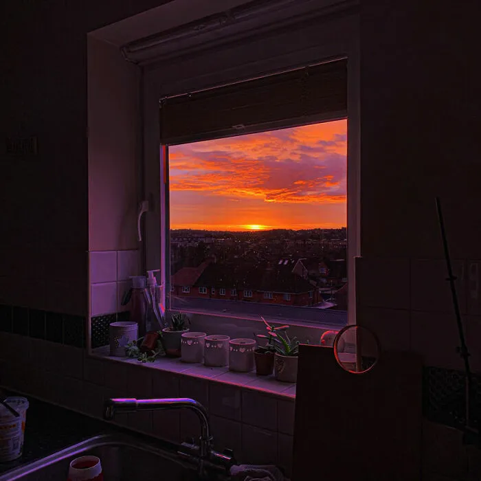 Vistas desde mi cocina, gracias Universo