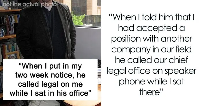 Boss Tries To Scare Off Employee For Quitting For A Better Job, Worker's Soon-To-Be CEO Steps In And Threatens The Boss
