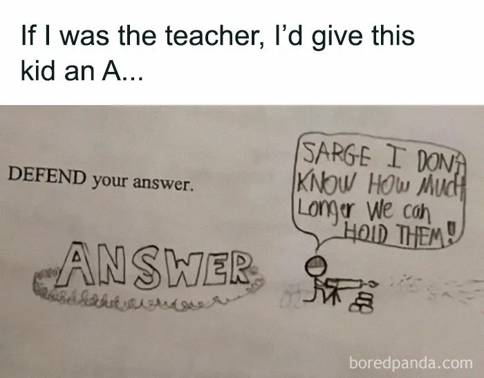 This Kid Deserves An A For Creativity