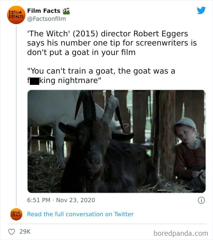 This Twitter Account Reveals 50 Fascinating Facts About The Film Industry