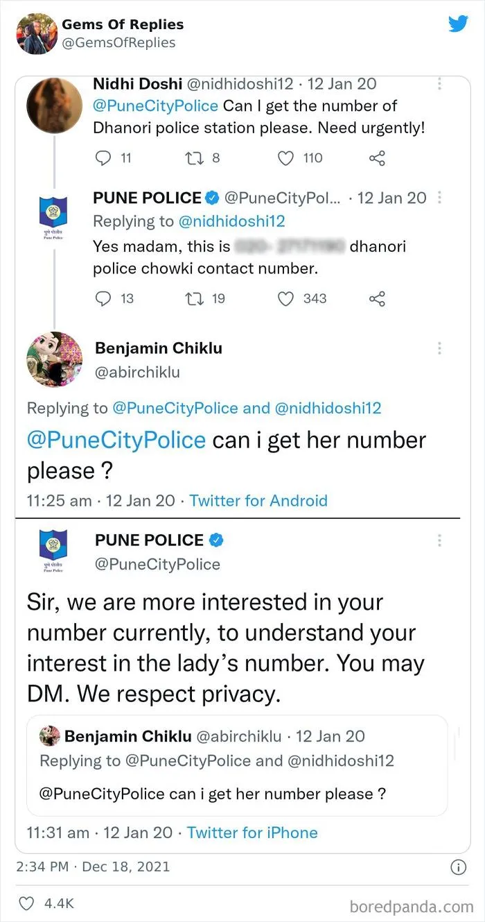 30 Of The Funniest Comebacks Ever Screenshotted, As Shared On This Twitter Account