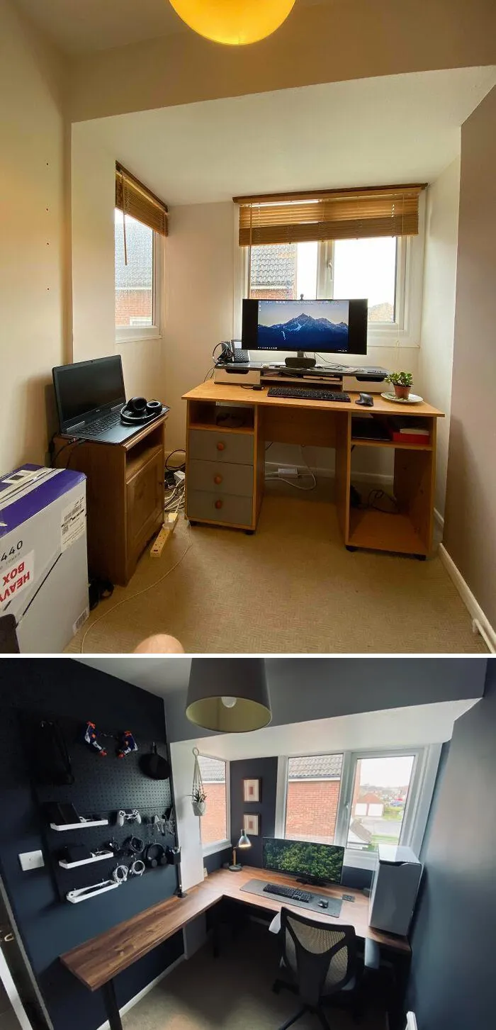The Before And The After