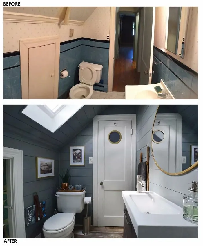 Tiny Bathroom Update (Virginia)