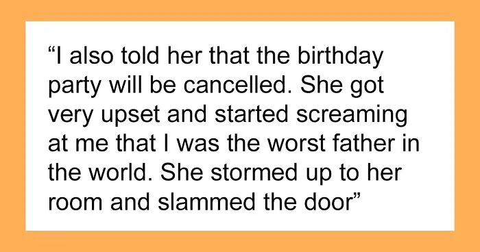 Father Cancels Daughter's Sweet 16 After She Doesn't Stick To Her Promises, Family Drama Ensues