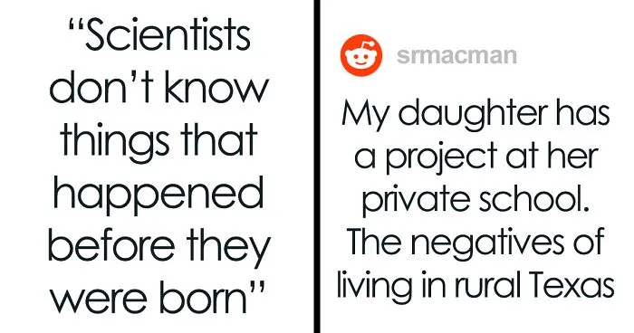 Dad Shows The Ridiculous Anti-Science Project His Daughter Got At A Texan School