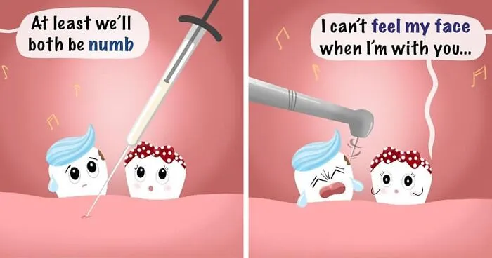 This Dentist Makes Humorous And Wholesome Comics Based On Her Profession (70 Pics)