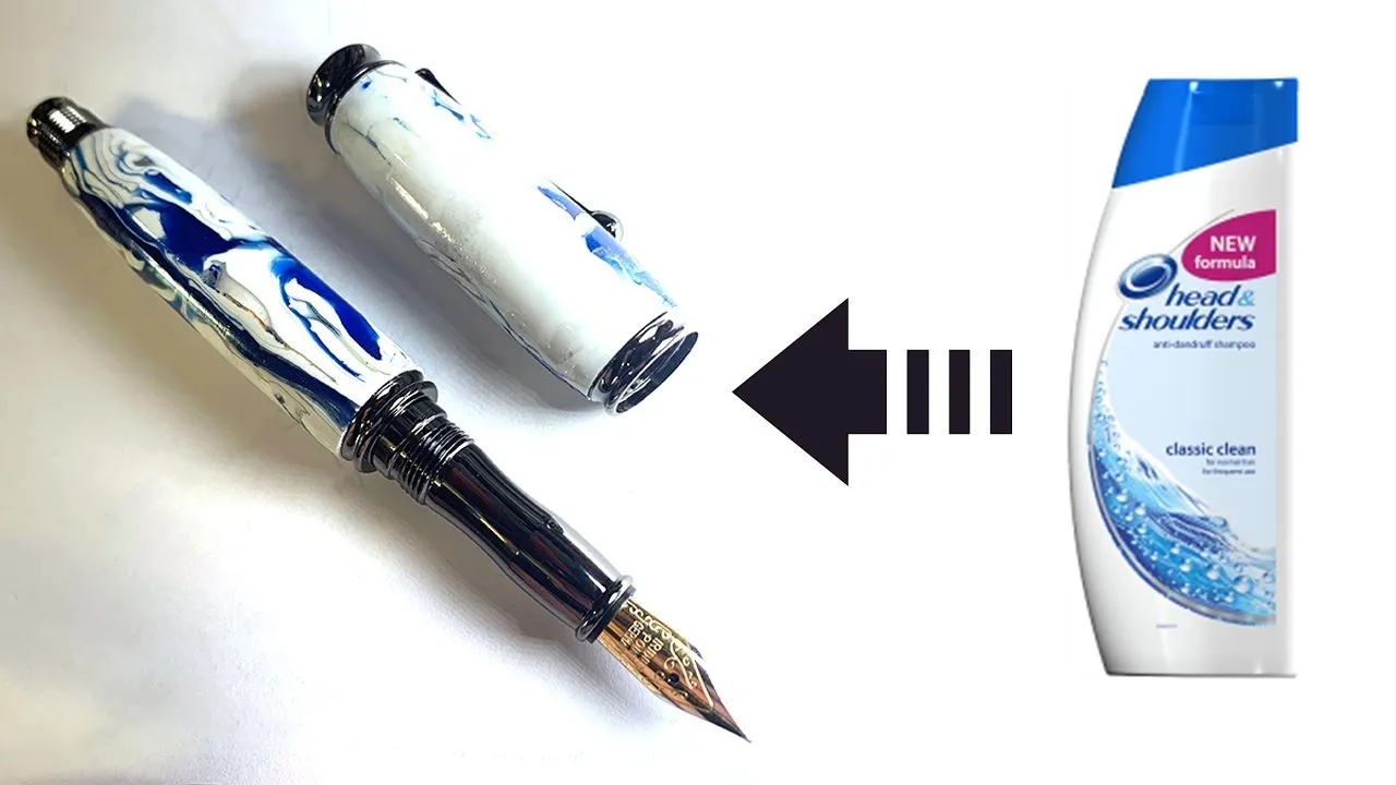 Recycled Shampoo Bottle Fountain Pen