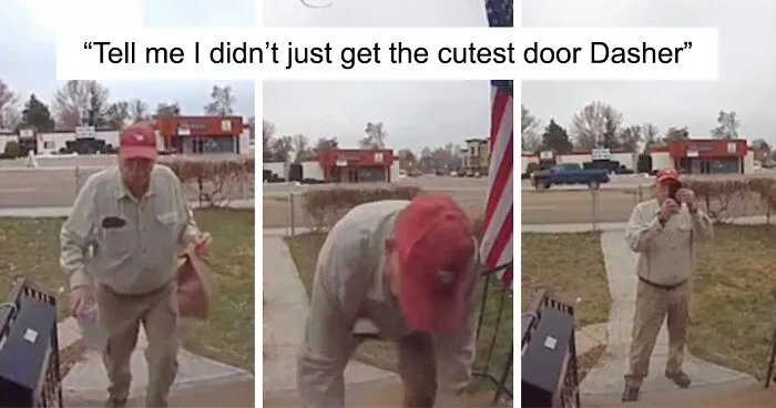 Important Debate Ensues After Elderly DoorDash Driver Goes Viral On TikTok