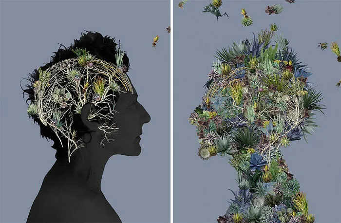 Crecimiento creativo, de la serie “Noisy Brain” de Sandra Klein
