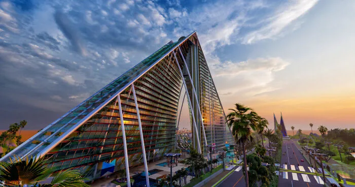 "Stiletto On Destination Peninsula"
By #vstarchitecture Visual Senses Design Vancouver Bc Canada