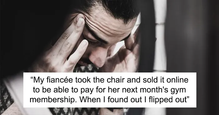 Broke Woman Sells Her Fiancé's Deceased Brother's Gaming Chair So She Could Go To The Gym