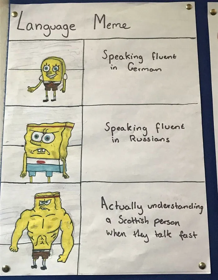 Recently Found This In The Language Corridor Of My School, Hope You Enjoy