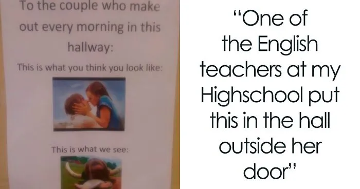 50 Times Teachers Hung The Funniest Signs In Their Classrooms And They Ended Up Being Praised Online