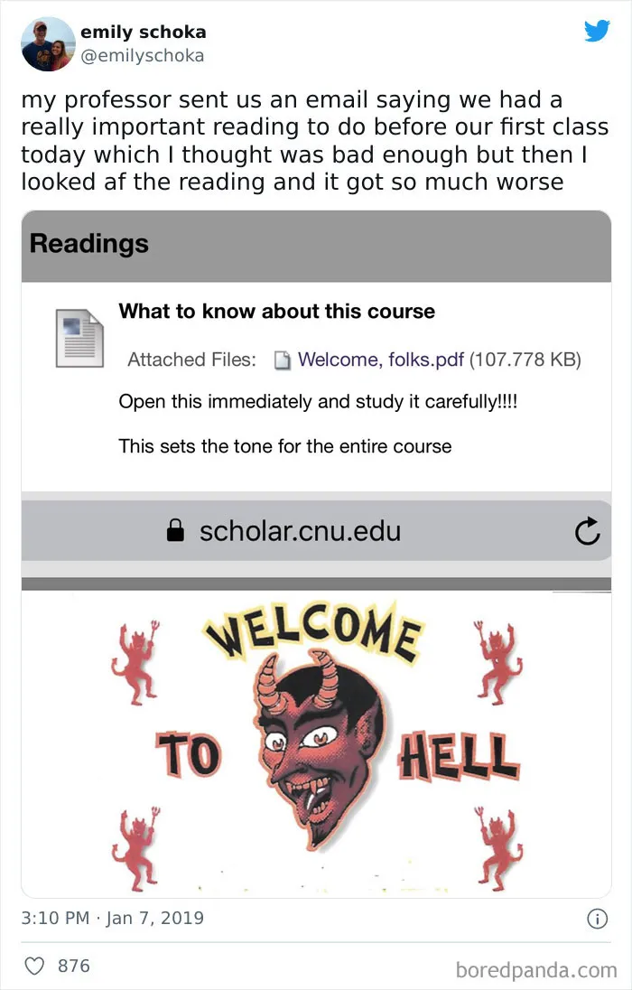30 Hilarious Times College Students Got The Wildest Emails From Their Professors
