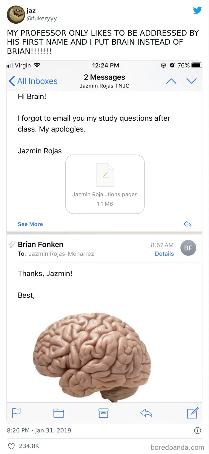 30 Hilarious Times College Students Got The Wildest Emails From Their Professors