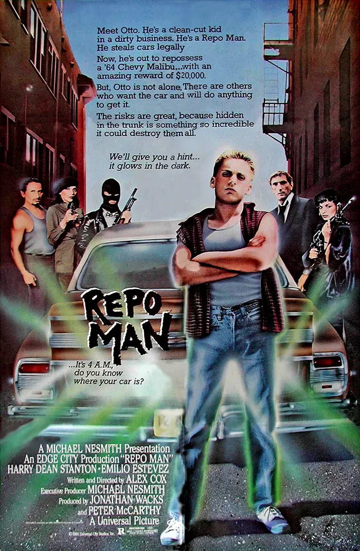 Poster of Repo Man movie 