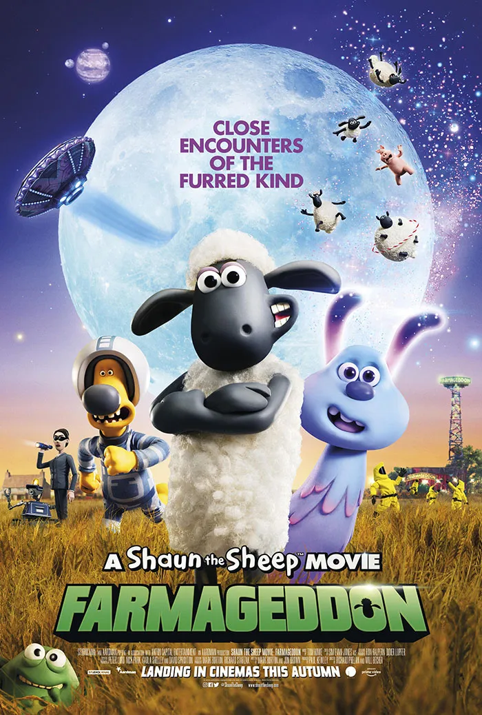 Poster of A Shaun The Sheep Movie: Farmageddon movie 