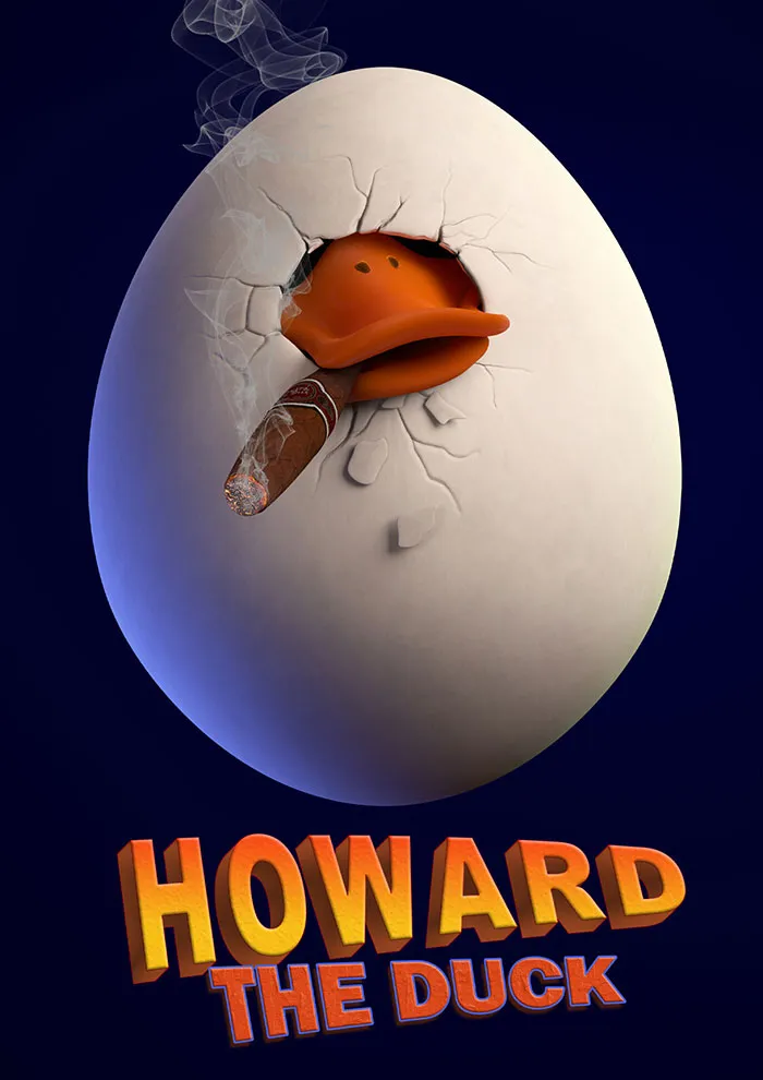 Poster of Howard The Duck movie 