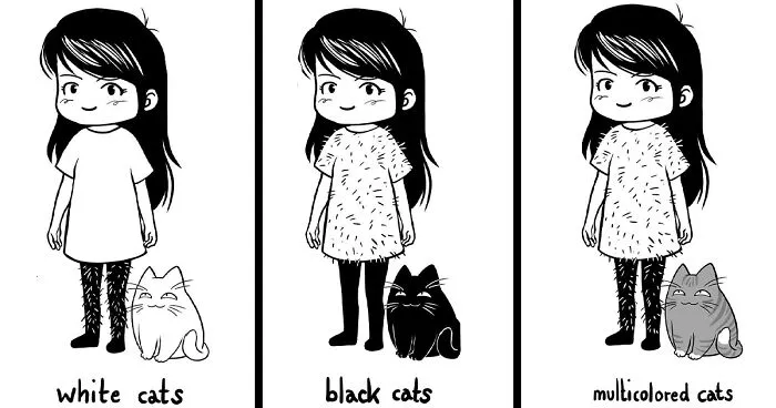 19 New Comics By Vernessa Himmler That Cat Owners Might Find Very Relatable