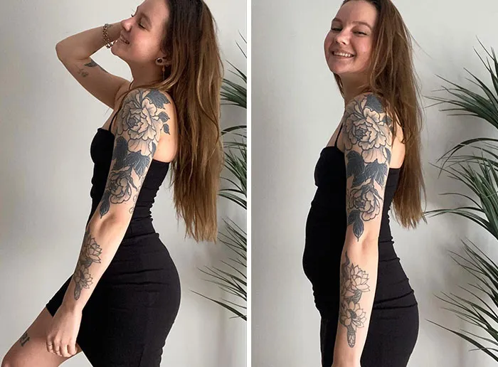 This Woman Goes Viral Online For Reminding People What Real Bodies Look Like By Sharing These 30 Side-By-Side Pictures (New Pics)