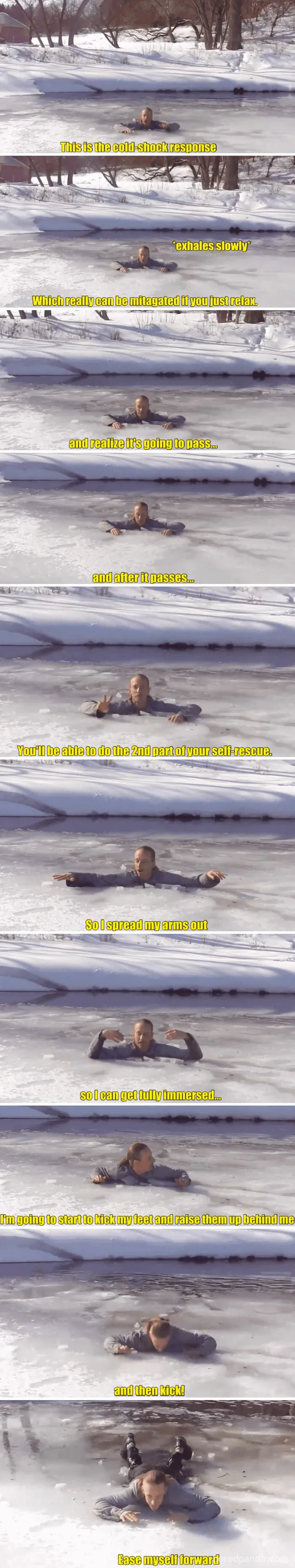 How To Self Rescue In The Event You Fall Through Frozen Ice