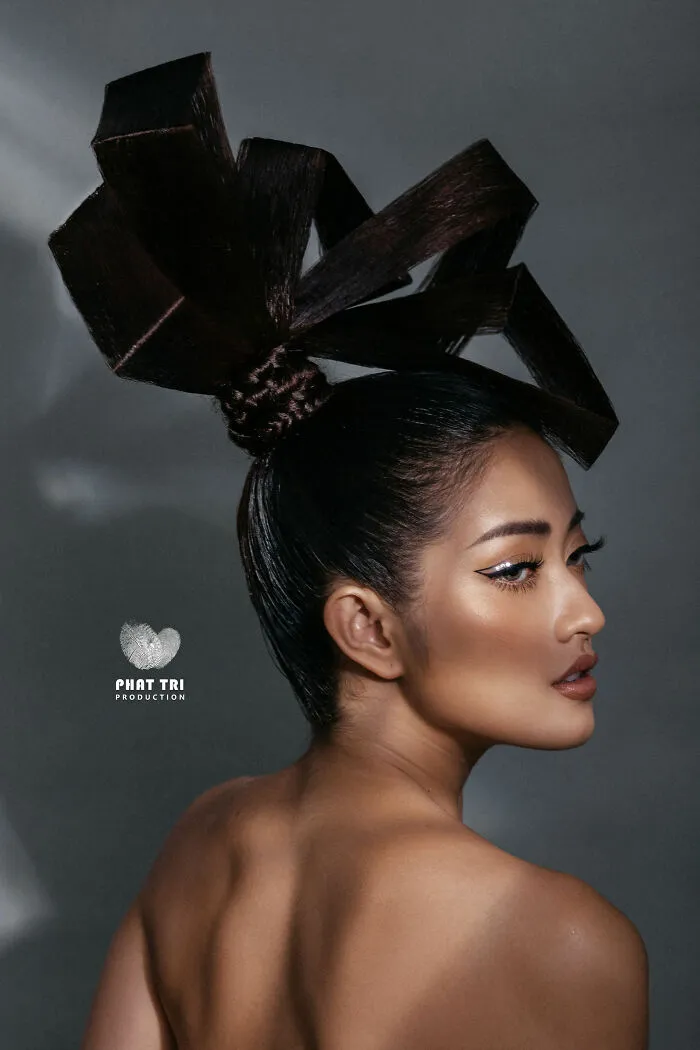 This Vietnamese Hairstylist Creates Intricate Hairstyles That Sometimes Take Up To 2-3 Months To Finish (37 Pics)