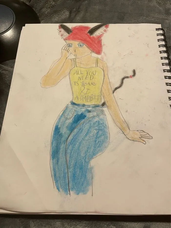 I Drew My Sister As A Meif’wa