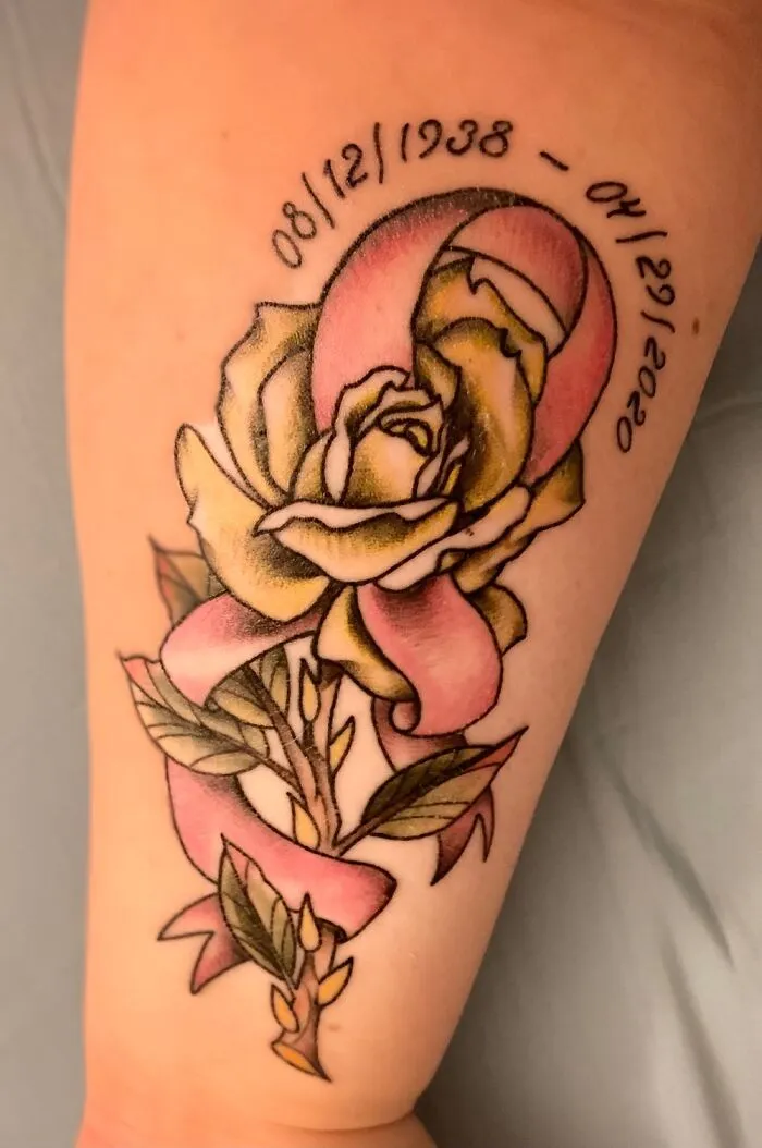 Para mi hermosa abuela - Superviviente de cáncer de mama que perdió su lucha contra la Covid