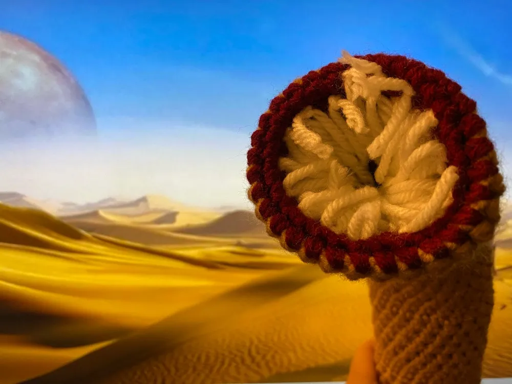 I Crochet Dune Inspired Sandworms