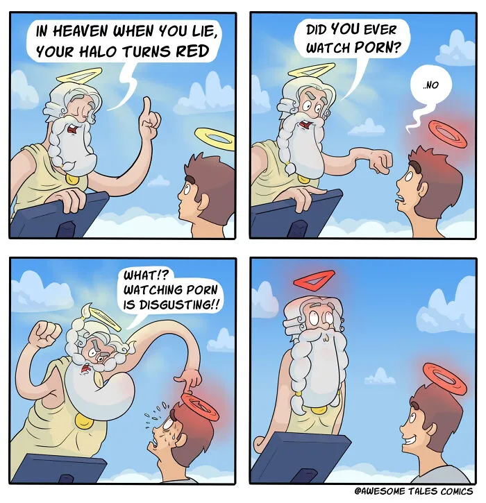 19 Comics With Absurd Situations And Unexpected Endings Made By This Artist