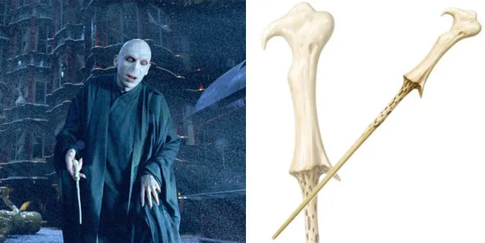 In Harry Potter (2007), Ralph Fiennes Asked For A Hook To Be Added To Voldemort's Wand So That He Could Move More Fluidly And "Snake-Like" Without The Wand Falling From His Hand