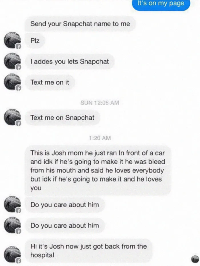 'He Was Bleed From His Mouth'