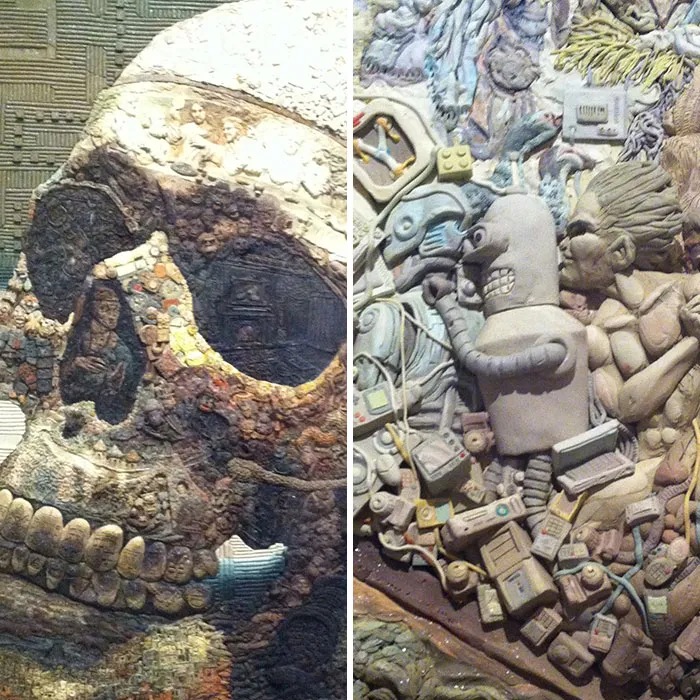 Encontrado en el museo de historia del arte