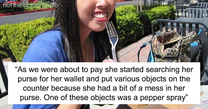 Guy Screws Up By Telling A Woman On Their First Date That Her Pepper Spray Is Useless