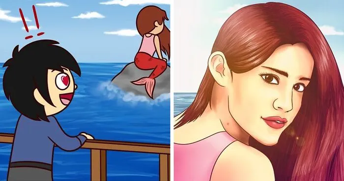 30 Silly Comics Full Of Random Twists Made By This Artist