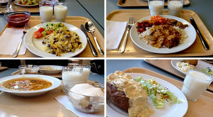 Comidas en las cafeterías escolares de Finlandia