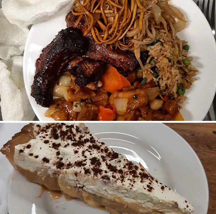 Mi almuerzo escolar. Fue muy agradable. Reino Unido