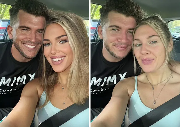 Esta tikToker se vuelve viral al exponer la verdad tras las fotos muy editadas en las redes sociales (30 fotos)