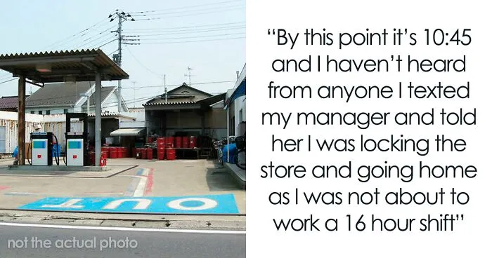 “Do Not Tell Anyone About Last Night”: Manager Won’t Pick Up Her Phone So Gas Station Employee Leaves The Store Unlocked Because Nobody Showed Up To Relieve Them