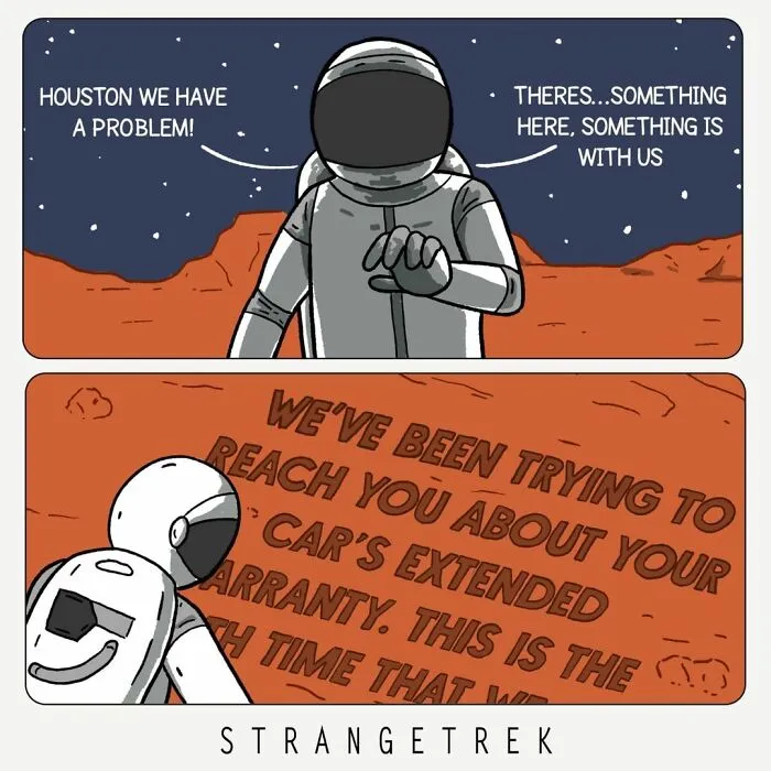 50 New Funny Comics By StrangeTrek With Unexpected Endings And Dark Undertones
