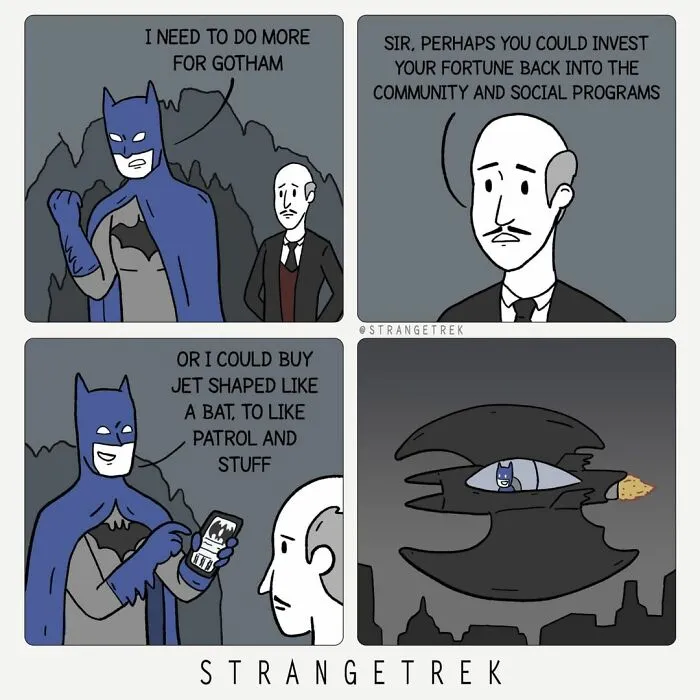 50 New Funny Comics By StrangeTrek With Unexpected Endings And Dark Undertones