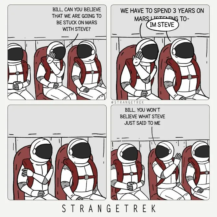 50 New Funny Comics By StrangeTrek With Unexpected Endings And Dark Undertones