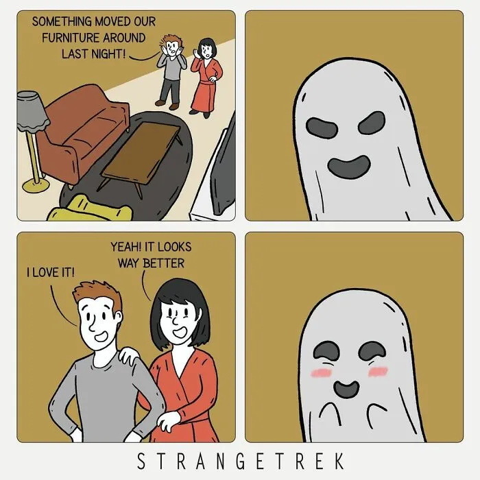 50 New Funny Comics By StrangeTrek With Unexpected Endings And Dark Undertones