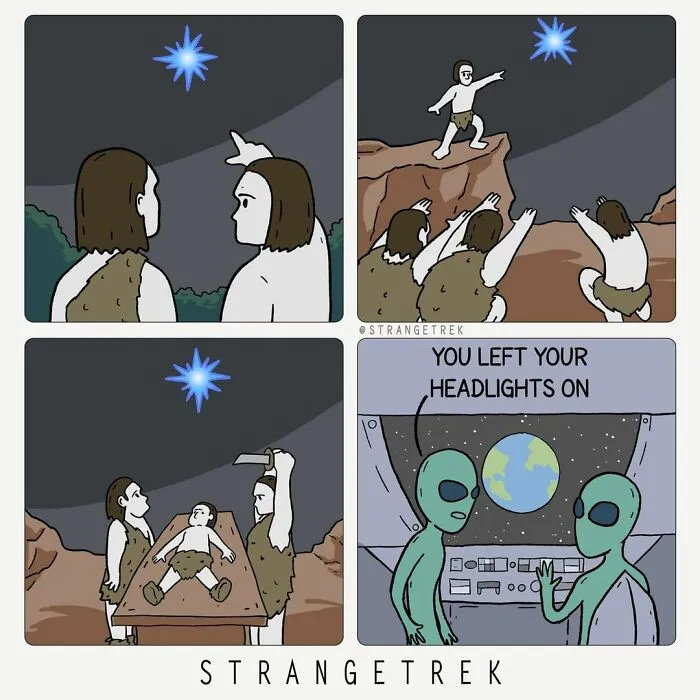 50 New Funny Comics By StrangeTrek With Unexpected Endings And Dark Undertones
