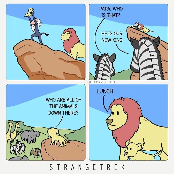 50 New Funny Comics By StrangeTrek With Unexpected Endings And Dark Undertones