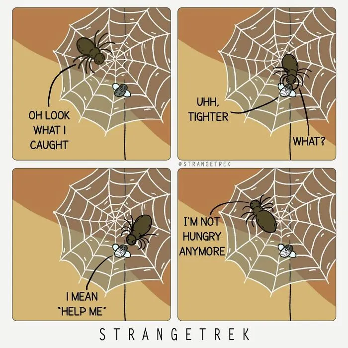 50 New Funny Comics By StrangeTrek With Unexpected Endings And Dark Undertones