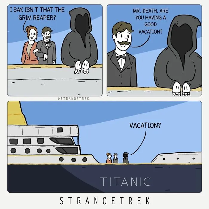 50 New Funny Comics By StrangeTrek With Unexpected Endings And Dark Undertones