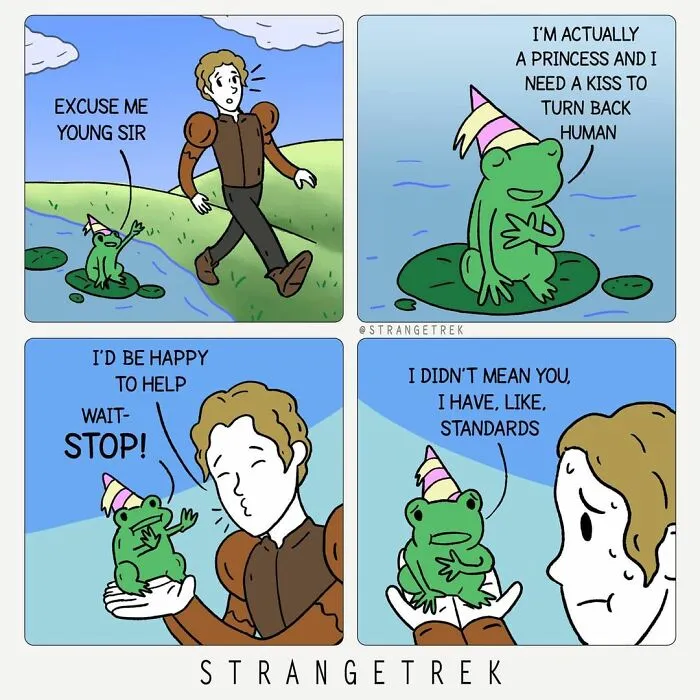 50 New Funny Comics By StrangeTrek With Unexpected Endings And Dark Undertones